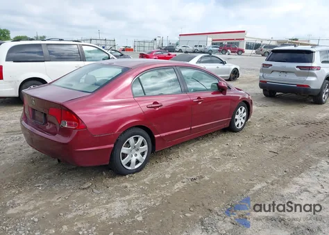 2008 Honda Civic Lx из США, поврежденный, VIN 2HGFA16568H535262